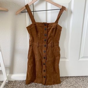 Abercrombie Button Corduroy Dress!